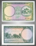 1956 South Vietnam One Dong P-1A