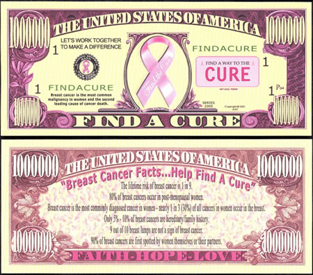 Breast Cancer Awareness Banknote