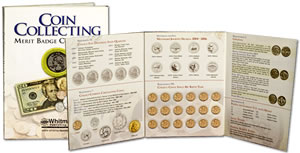 Coin Collecting Merit Badge Folder