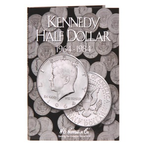 Kennedy Half-Dollar Folder 1964-1984 - Book 1