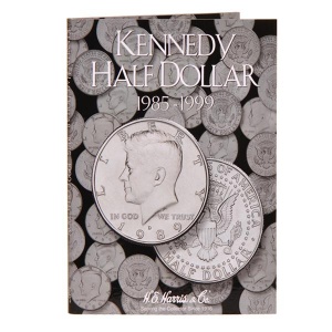 Kennedy Half-Dollar Folder 1985-1999 - Book 2