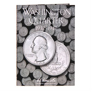 Washingon Quarter Folder 1932-1947