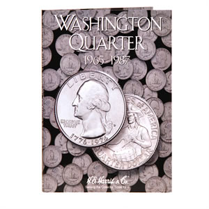 Washingon Quarter Folder 1965-1987