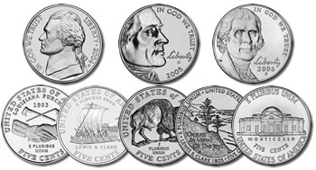 2004 - 2006 Westward Journey Nickel Set of 10