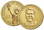 2016-D Ronald Reagan Presidential Dollar Coin