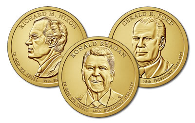 2016 Presidential Dollar Coin Set