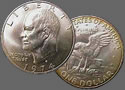 CJ-13 Eisenhower Dollar copper and nickel Unc