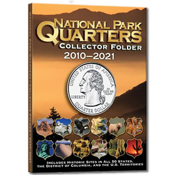 Park Quarters 4 Color Single Mint Folder