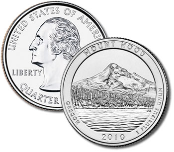 2010-P Mt. Hood National Forest Quarter - Uncirculated