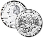 2011-D Olympic National Park Quarter - Uncirculated