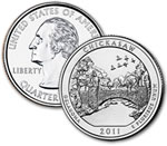 2011-D Chickasaw National Recreation Area Quarter - Uncirculated