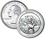 2012-P Denali National Park and Preserve Quarter - Uncirculated