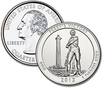 2013-D Perry's Victory and International Peace Memorial Quarter - Uncirculated