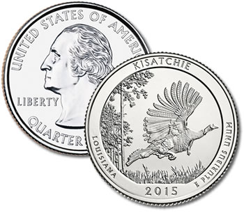 2015-D Kisatchie National Forest Quarter - Uncirculated