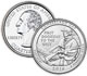 2016-P Cumberland Gap National Historical Park Quarter - Uncirculated