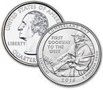 2016-P Cumberland Gap National Historical Park Quarter - Uncirculated