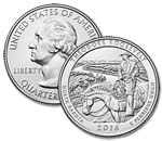 2016-P Theodore Roosevelt National Park Quarter - Uncirculated