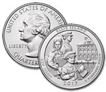 2017-P Ellis Island Quarter - Uncirculated