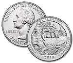 2018-P Apostle Islands National Park Quarter - Uncirculated