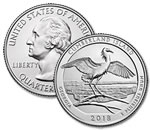 2018-P Cumberland Island National Park Quarter - Uncirculated