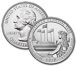 2019-P American Memorial Park Quarter - Uncirculated