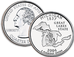 2004-D Michigan State Quarter