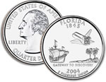 2004-D Florida Statehood Quarter