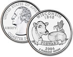 2004-D Wisconsin Statehood Quarter