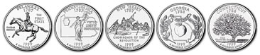 1999 Statehood Quarters
