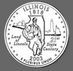 2003-P Illinois State Quarter