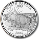 2006-D North Dakota Statehood Quarter