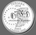 2002-D Indiana State Quarter