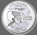 2002-P Louisiana State Quarter