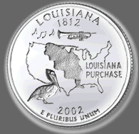 2002-D Louisiana State Quarter